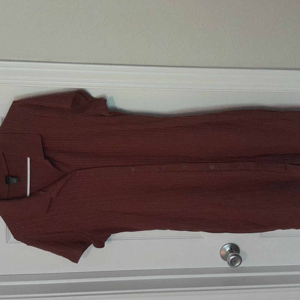 Wild Fable burnt orange stretchy dress. Size XL